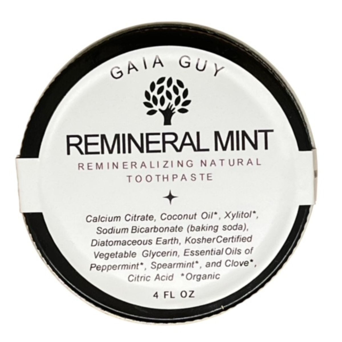 REMineral Mint: Natural Organic Toothpaste for Fresh Breath & Strong Enamel | Vegan & Fluoride-Free